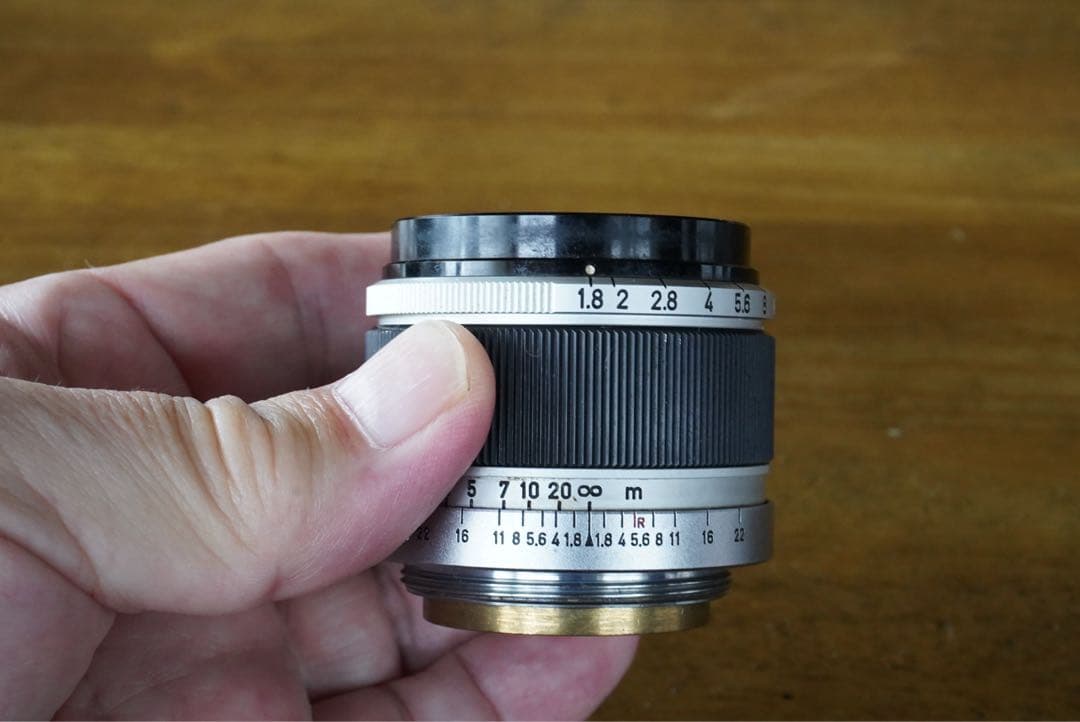 キャノンレンズ　50mmF1.8 Lマウント