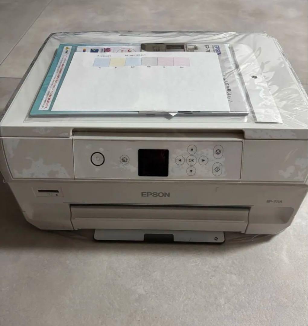 EPSON プリンター　EP711A不具合無
