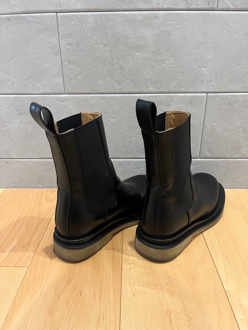 TODAYFUL Leather Middle Boots 38 サイドゴア