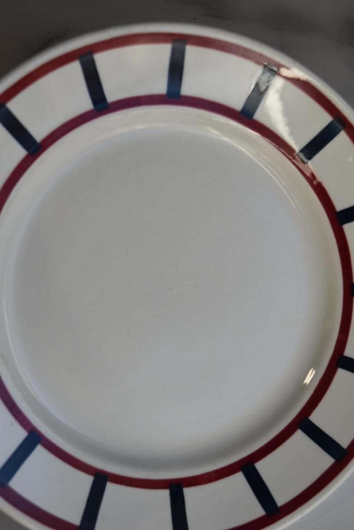 2枚セット　バドンヴィレー　バスク皿　Badonvillerフランスアンティーク