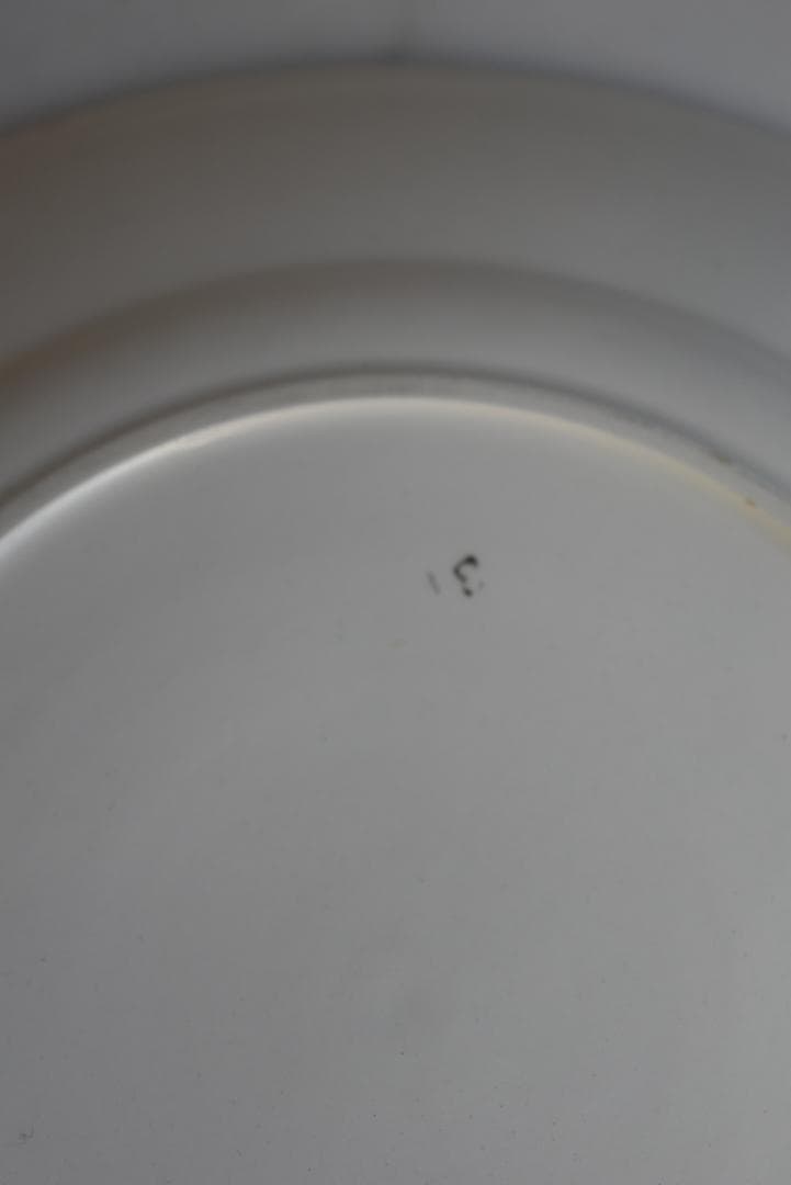 2枚セット　バドンヴィレー　バスク皿　Badonvillerフランスアンティーク