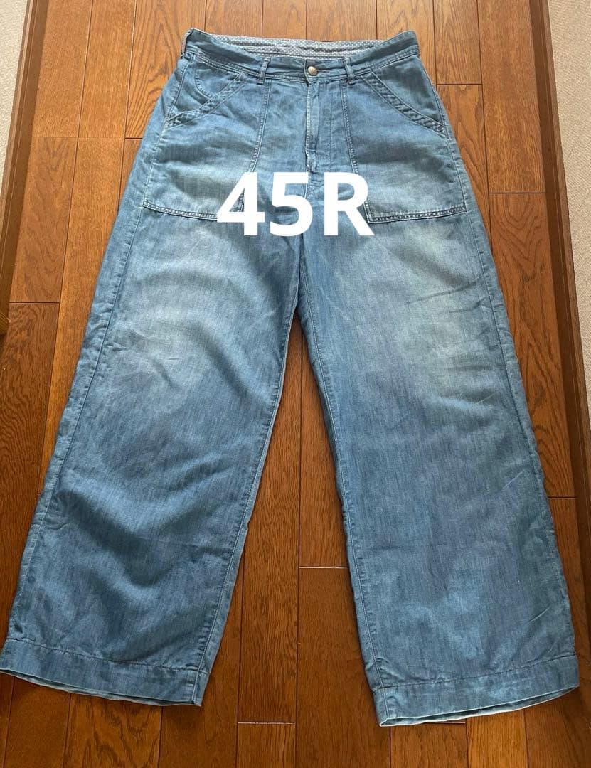 【45R】コットンリネンデニムの908ペインターパンツ ⭐︎