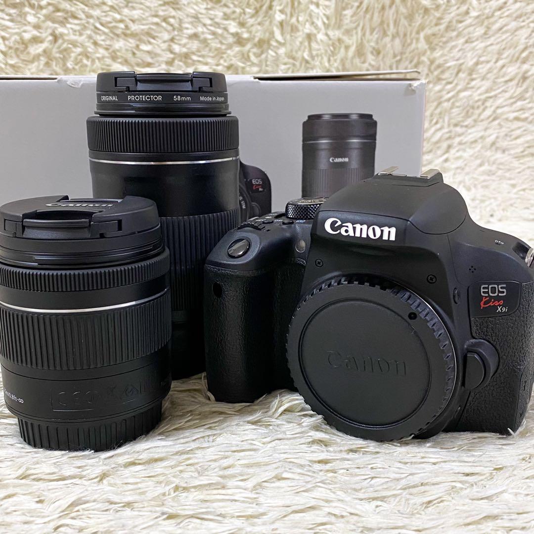 【未使用級】Canon eoskiss x9i ダブルズームレンズキット