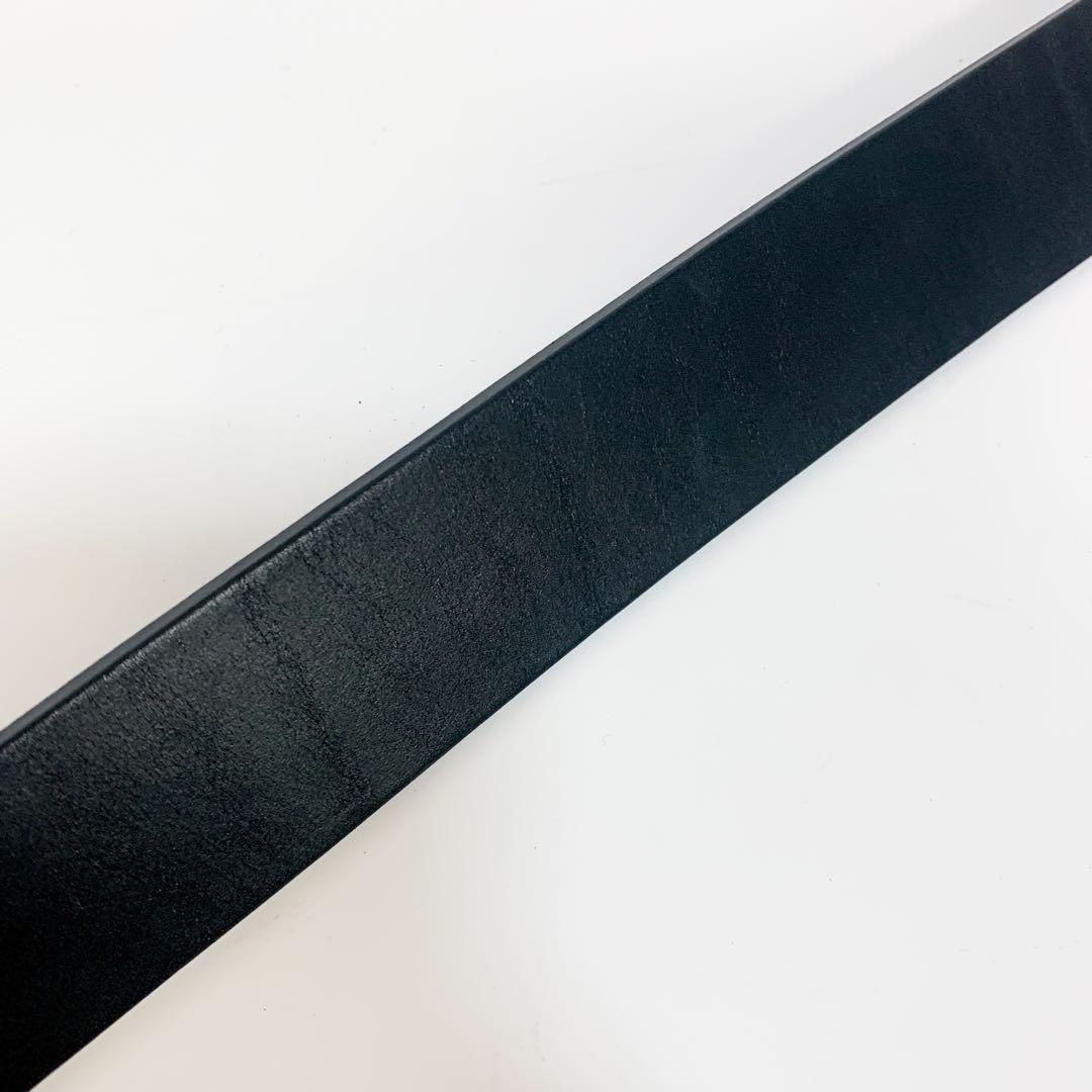 【美品】 グッチ ベルト Gバックル ゴールド 本革 レザー ブラック 黒