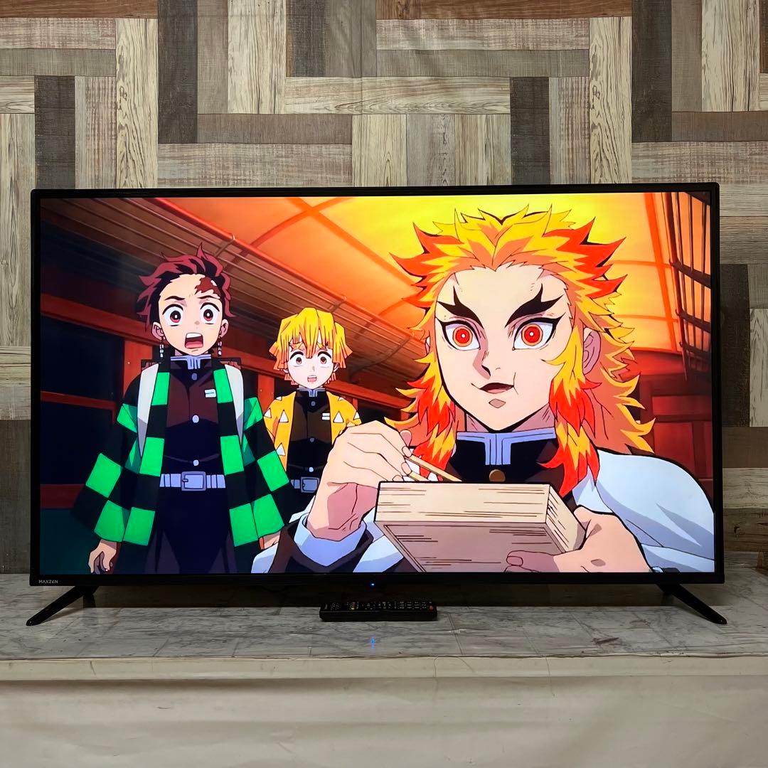 即日受渡❣️全国送料込MAXZENテレビ50型4K 液晶テレビゲームモード搭載