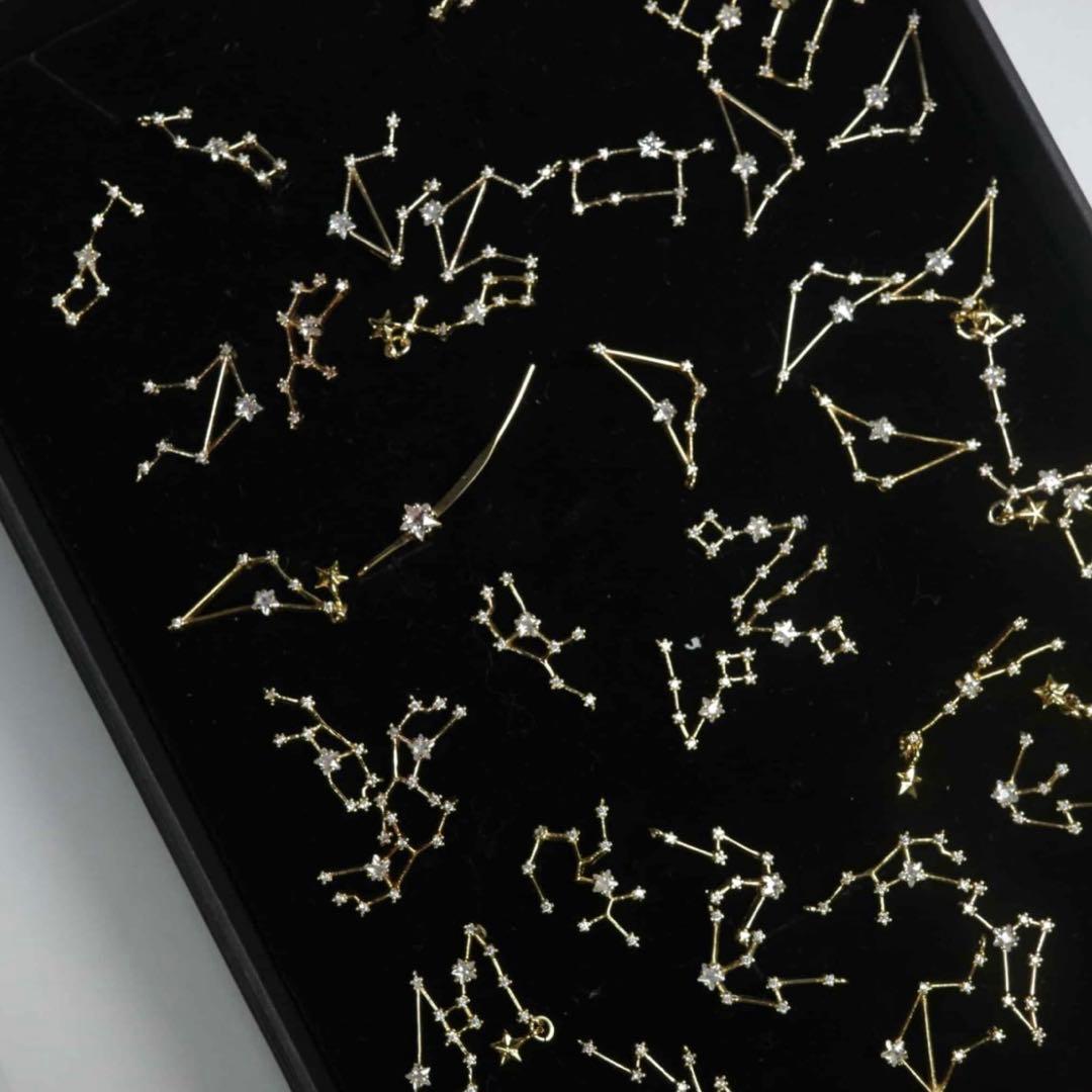 【未使用】rippmonster ピアス 星降る夜 bonne nuit 蠍座