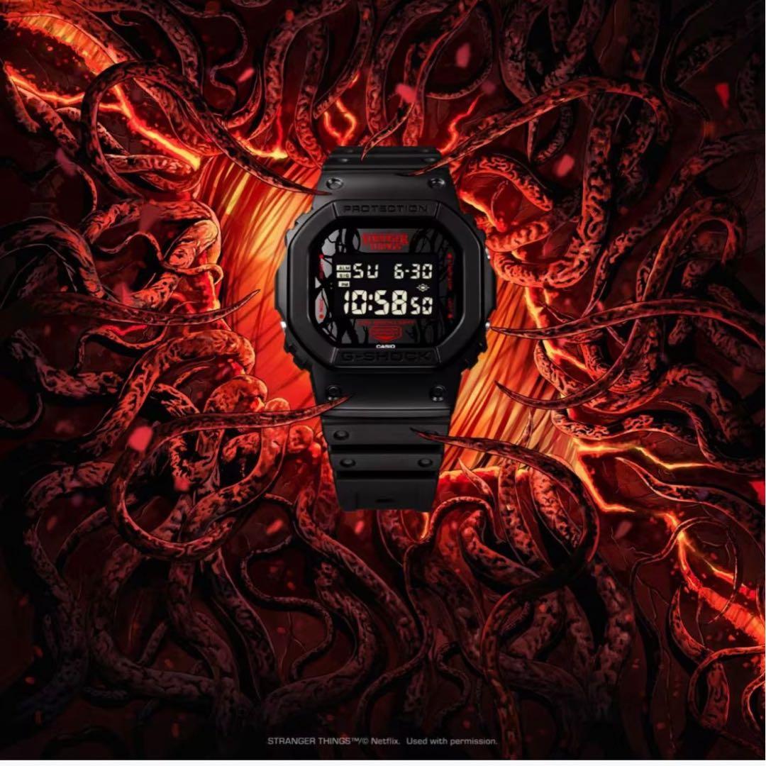 D*x様 G-SHOCK STRANGER THINGS ブラック　CASIO