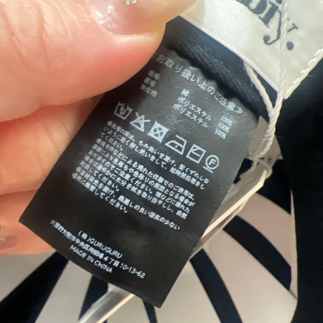 Bibiy ベースボールキャップ　ネイビー