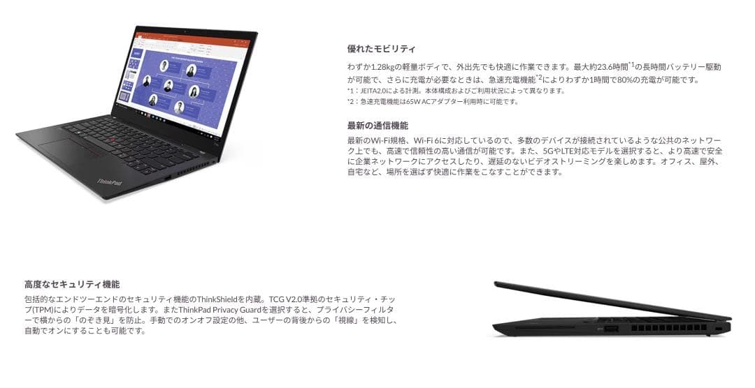 ThinkPad T14S 第10世代 i7/32GB/ 512GB OC