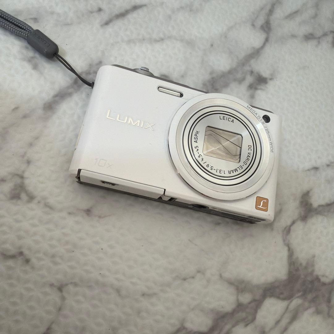 ひ*7様 Panasonic LUMIX DMC-SZ3 ホワイトコンパクトデジ