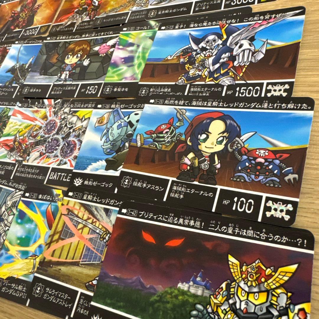 新約SDガンダム外伝 カードダス　二人の皇子編　まとめ売り【5210