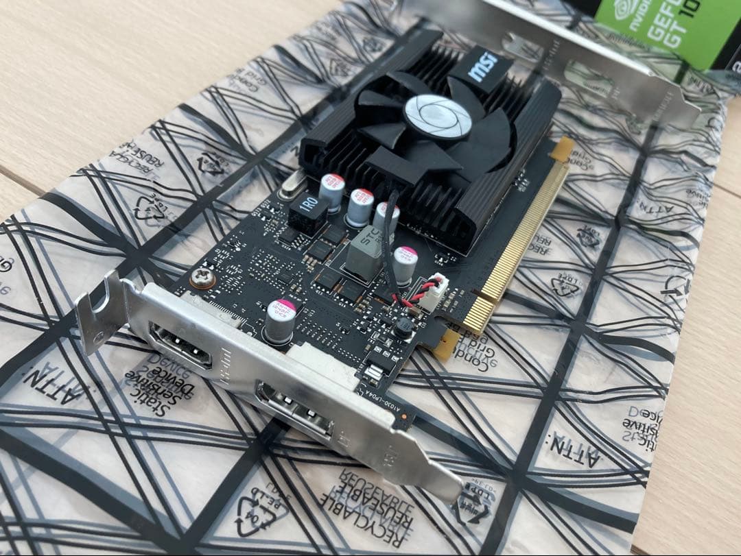 グラフィックボード・グラボ・ビデオカード MSI GeForce GT 1030 OC EDITION