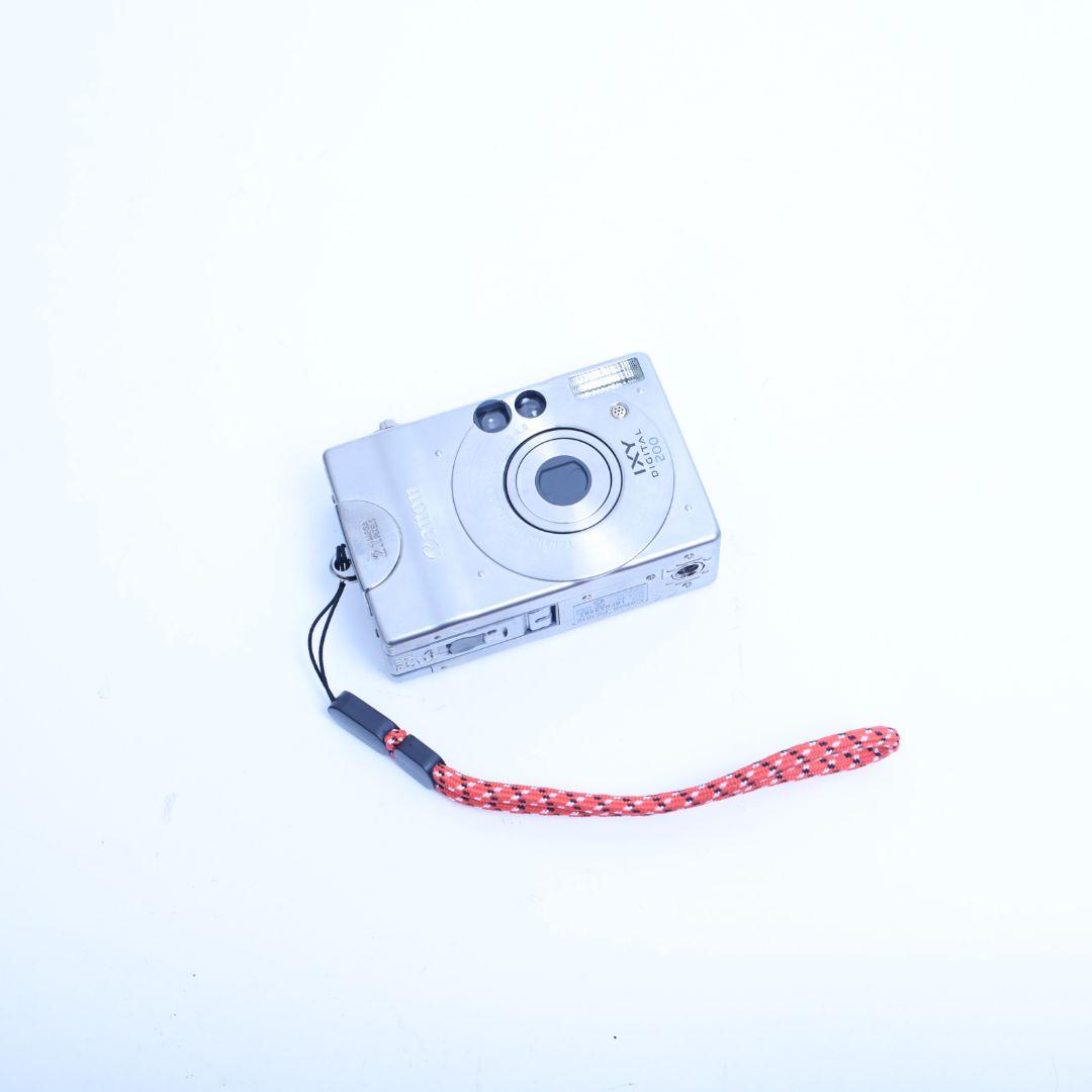 スマホ転送可 デジタルカメラ　Canon IXY DIGITAL200　カード付