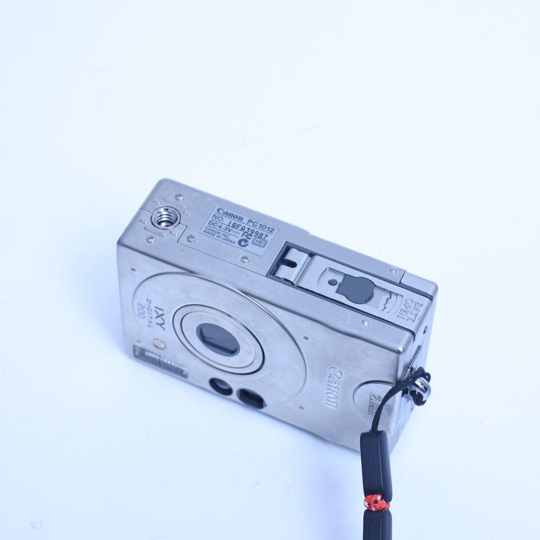 スマホ転送可 デジタルカメラ　Canon IXY DIGITAL200　カード付