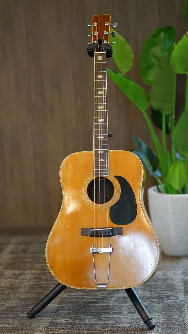 メ*6様 【激渋ハカランダ】 アコースティックギター カスタム　ビンテージ　整備