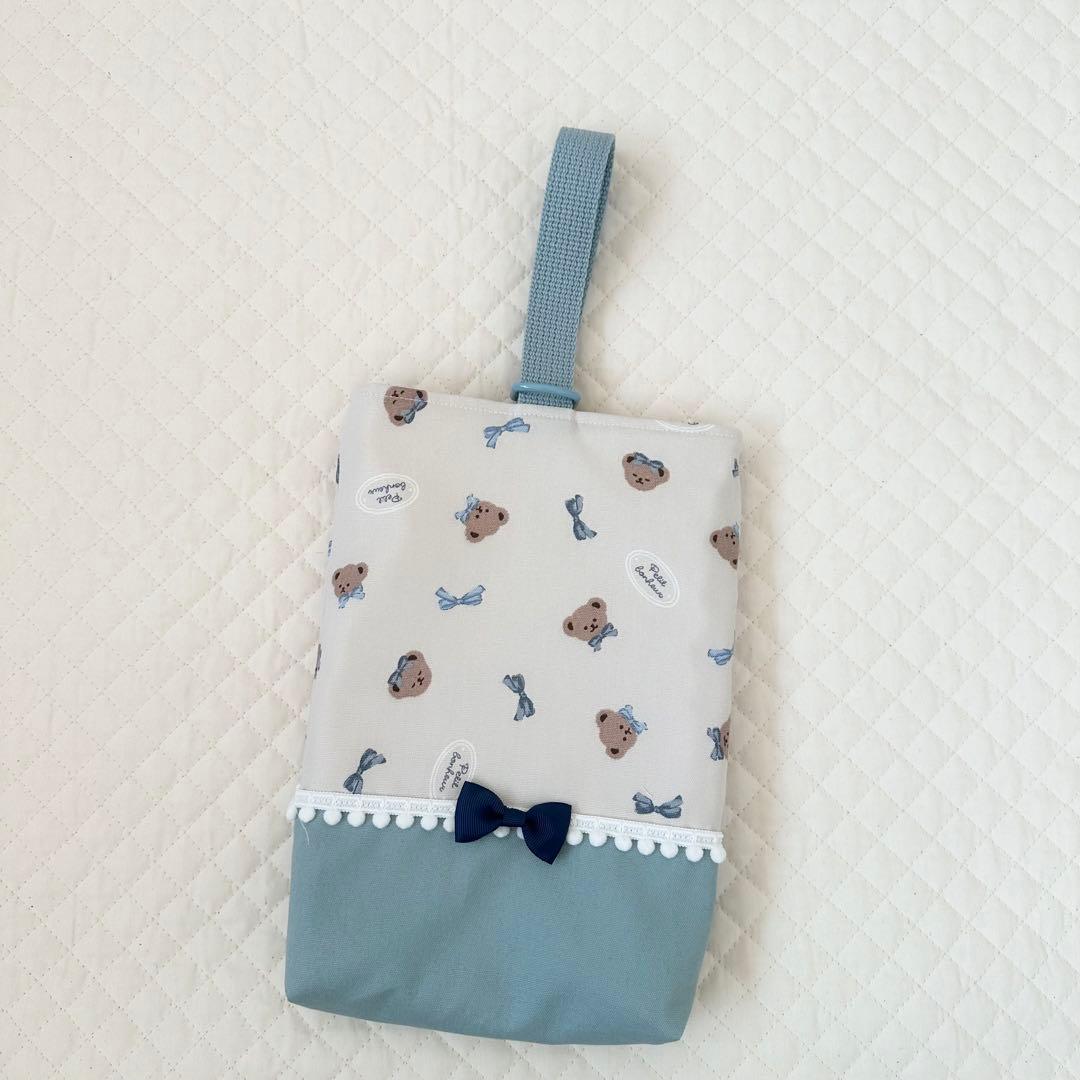 コルク⭐︎レッスンバッグ等4点女の子入園入学セットハンドメイド