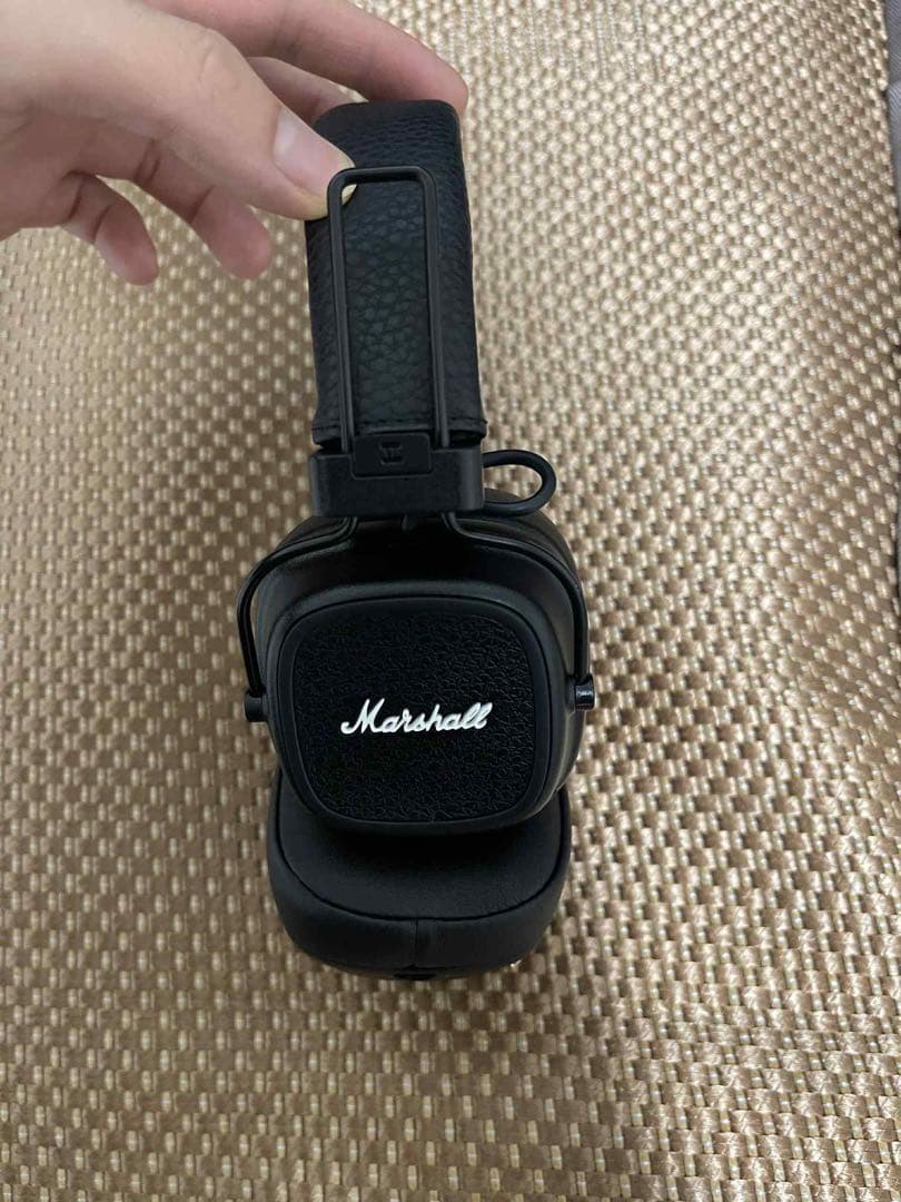 Marshall ワイヤレスヘッドホン ブラック