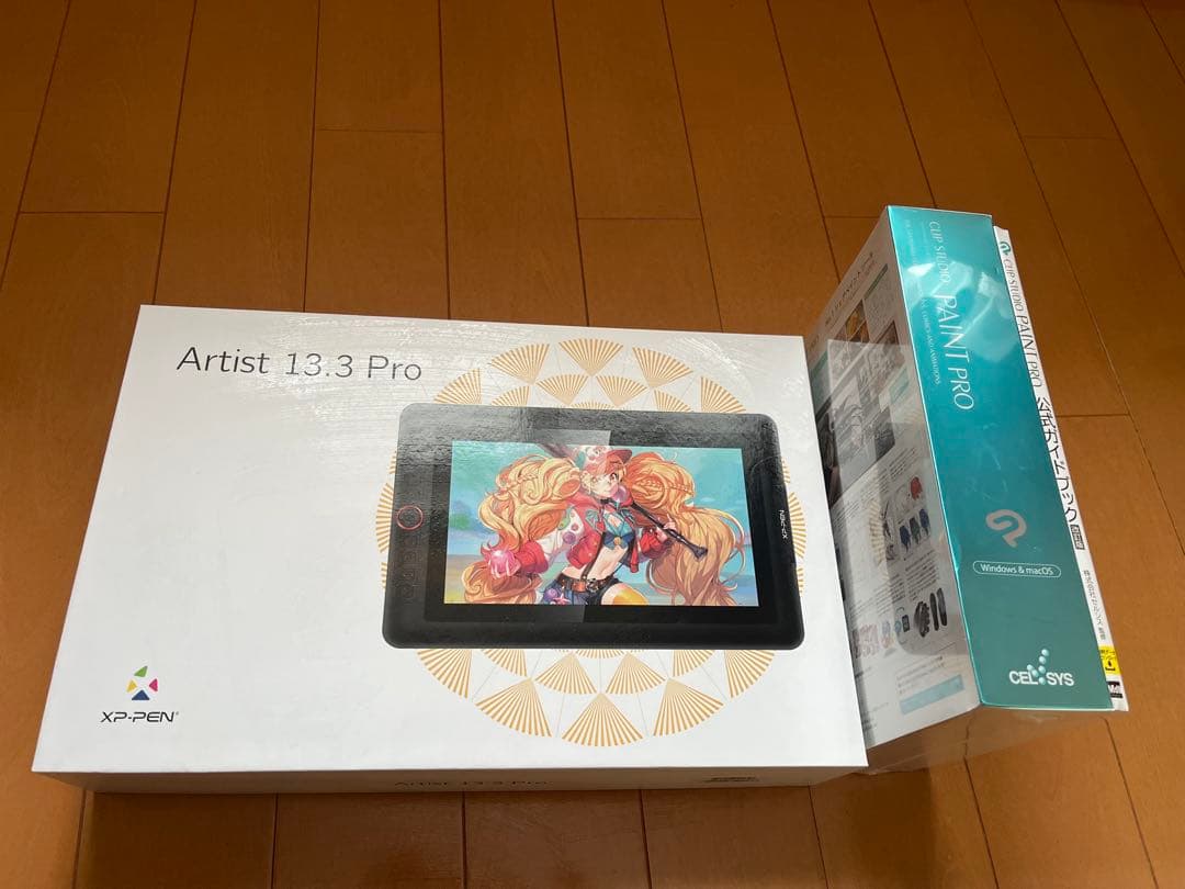 Artist13.3proとCLIP STUDIO PAINT PRO