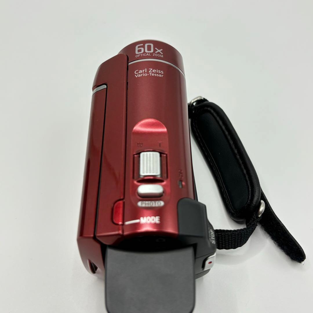 SONY DCR-SX41 ビデオカメラ　ハンディカム　レッド