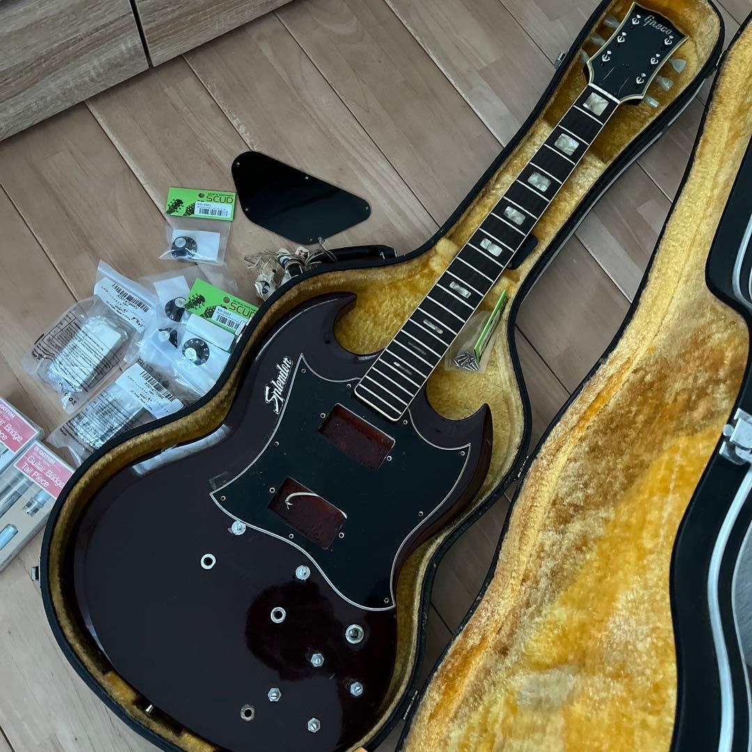 Greco SG マツモク製　ジャンクだけど新品ピックアップ付きビンテージ