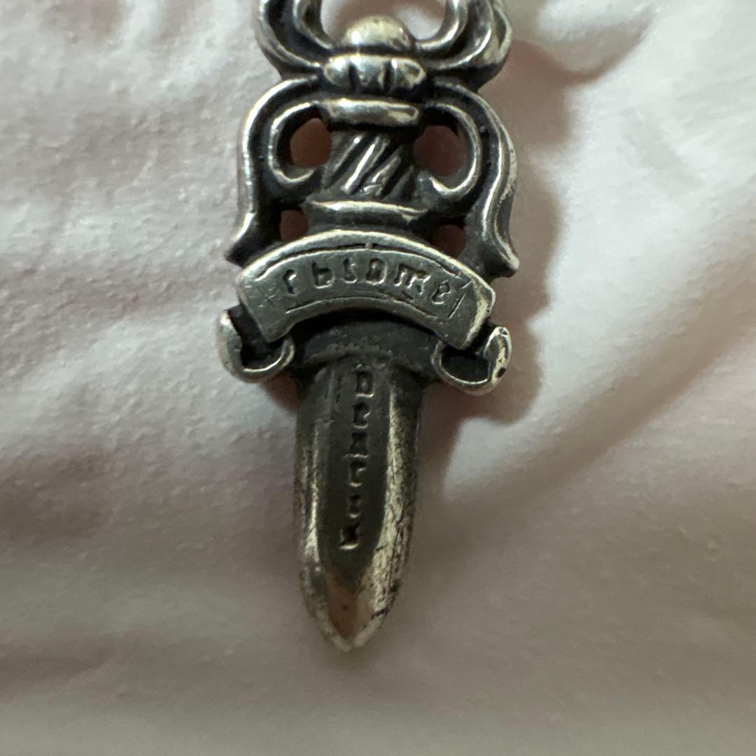 正規品CHROME HEARTS ダガーチャーム