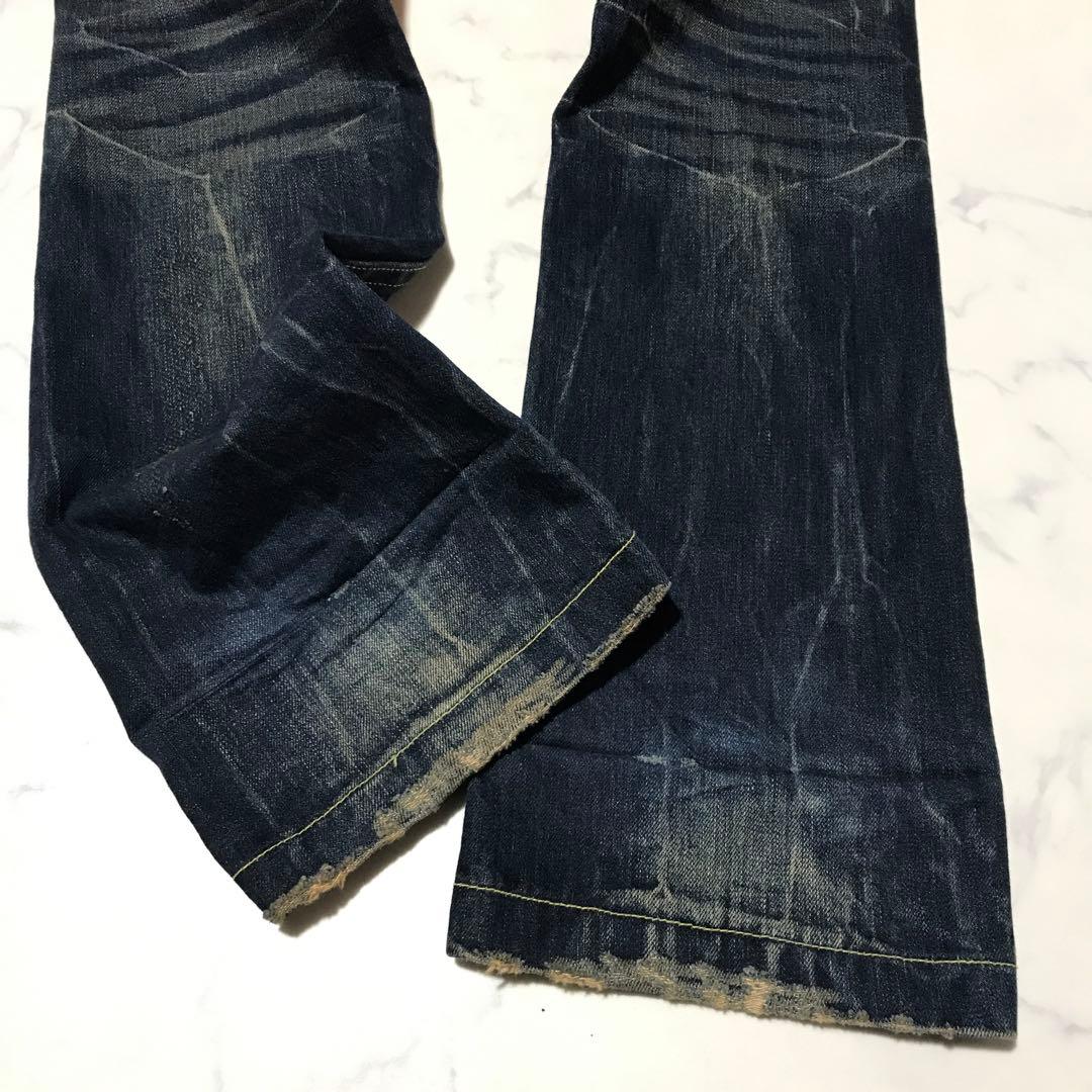 redpepper 平成ギャル Y2K archive 刺繍 スリムジーンズ