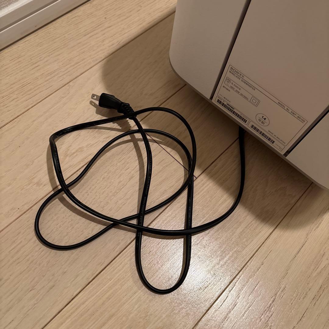 SONY サブウーファー シルバー 角型