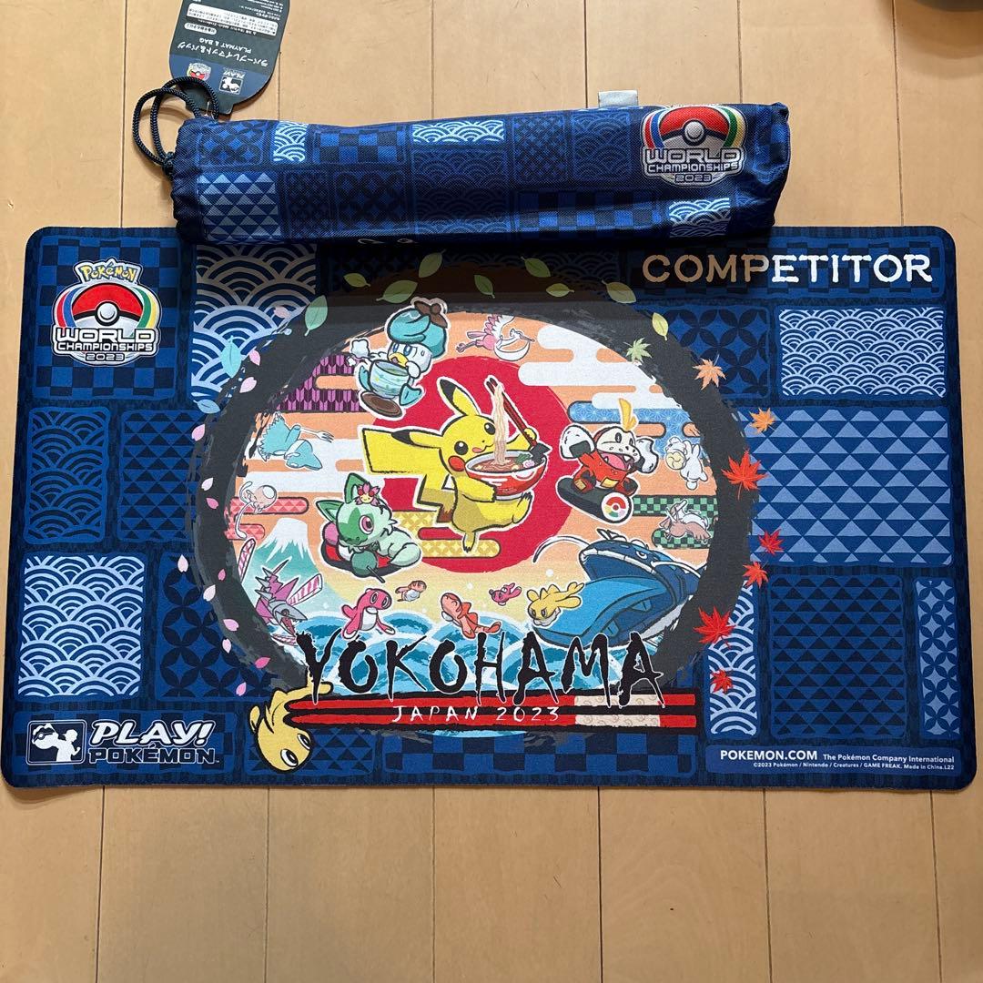【選手限定】 WCS 2023 プレイマット 横浜 YOKOHAMA 新品未使用