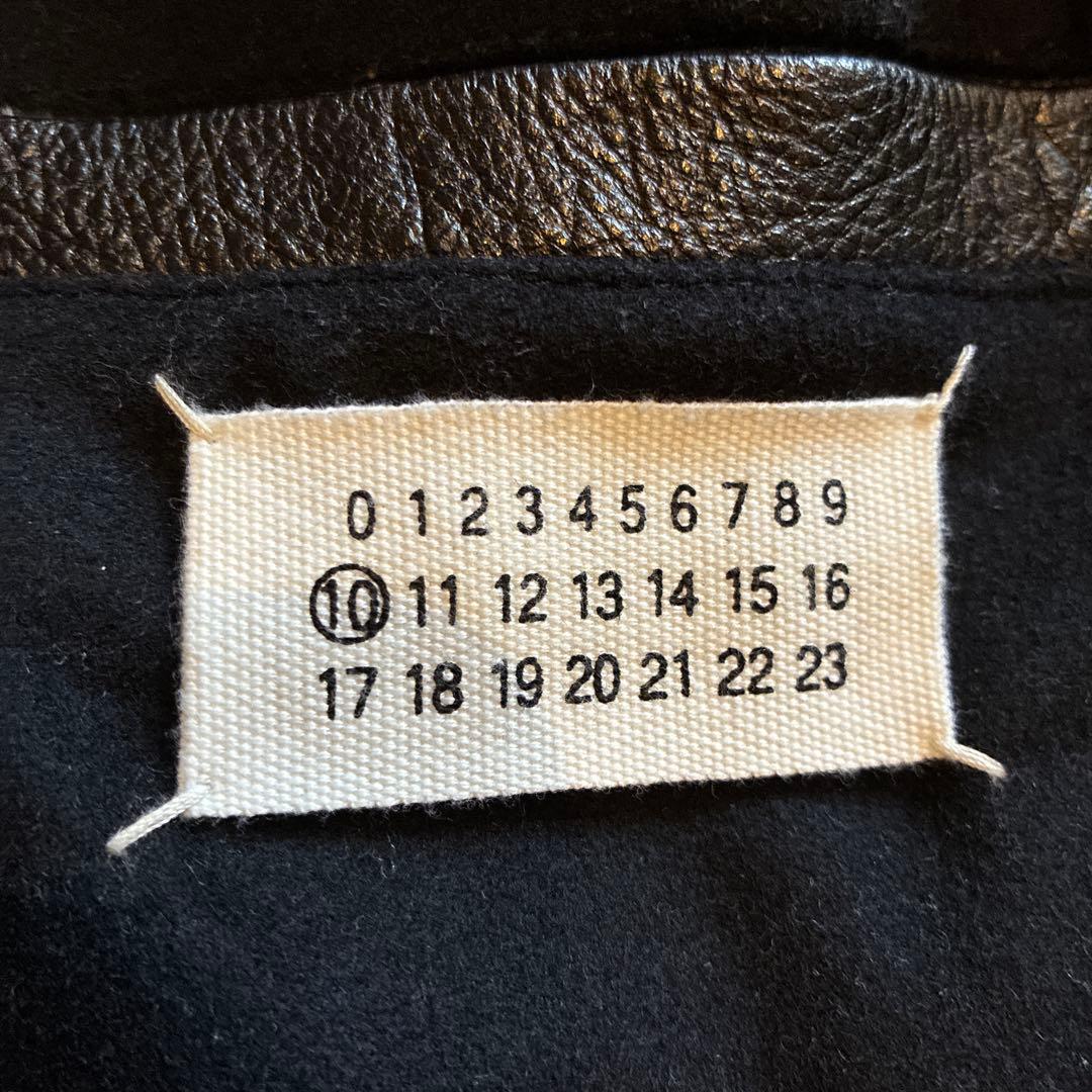 マルタンマルジェラ　レザーライダースジャケット