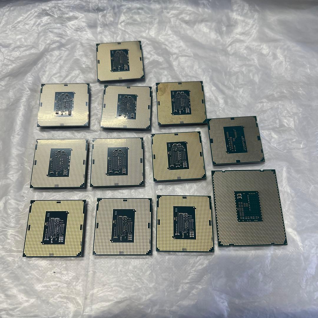 値下げ　CPU INTEL i3 i5 i7 シリーズ　12枚セット