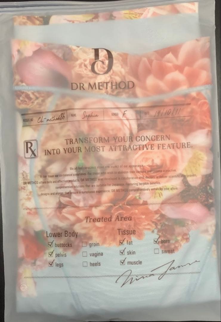 DRMETHOD Slibee スリビーガードル　二枚セット　S