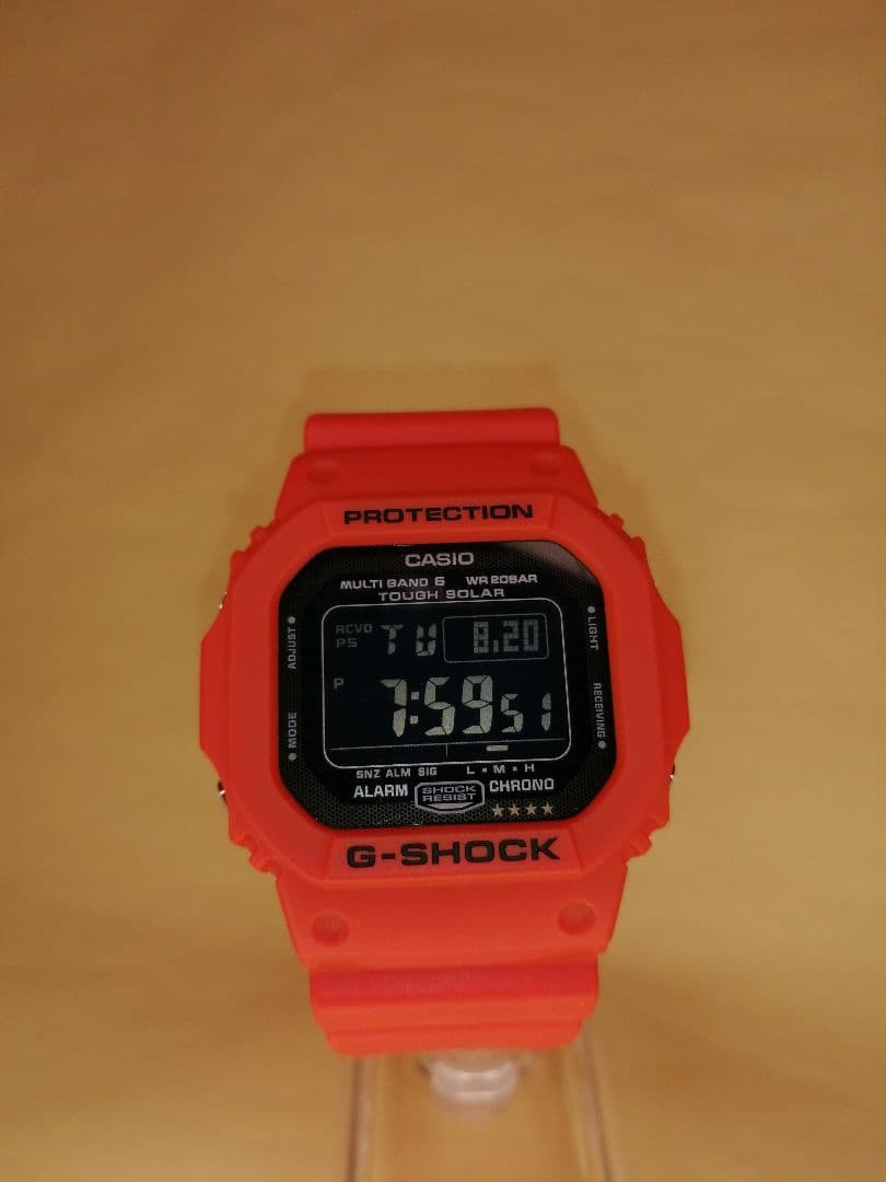 カシオ　G-shock GW-M5610MR 洗浄済み　超美品