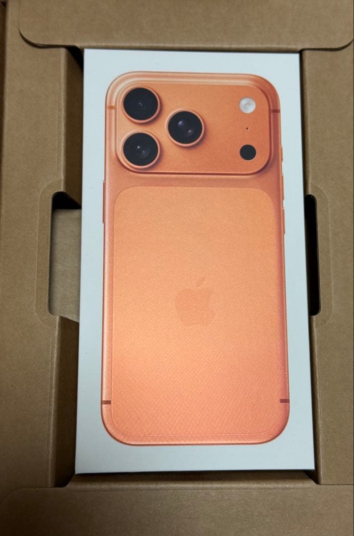 【新品未開封品】iPhone17 Pro 256GB コズミックオレンジ