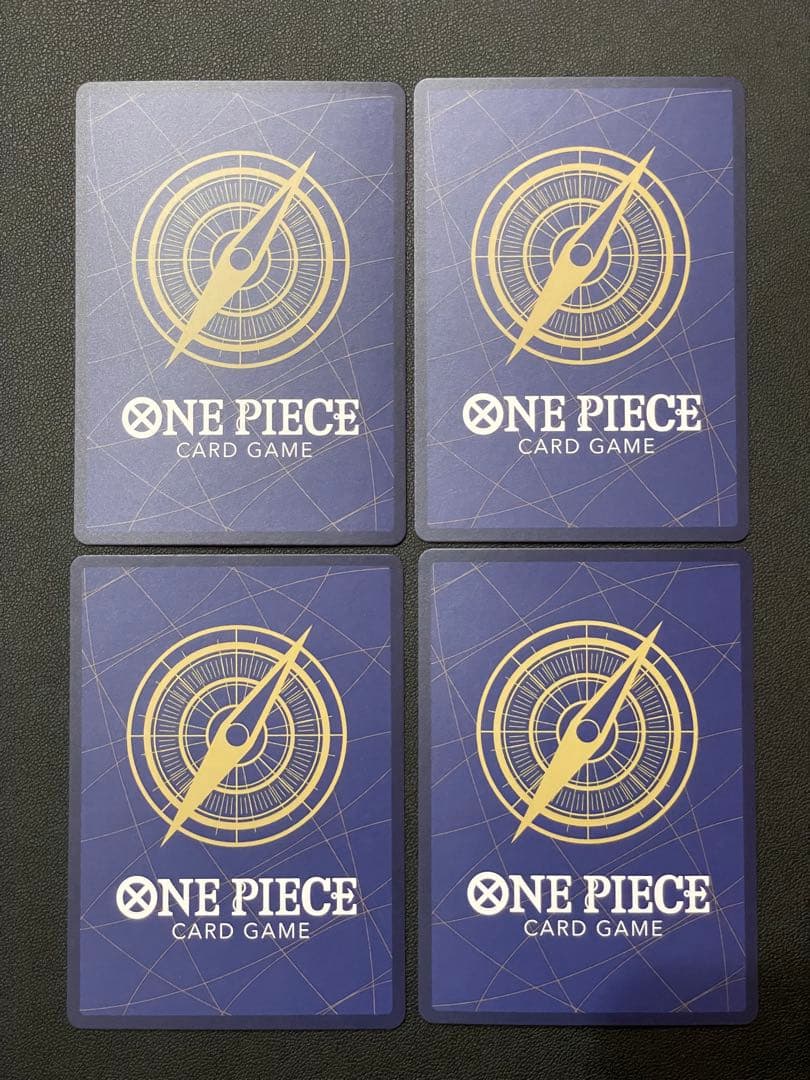 ルフィ　4枚　最強の3兄弟プロモ　ワンピースカードゲーム