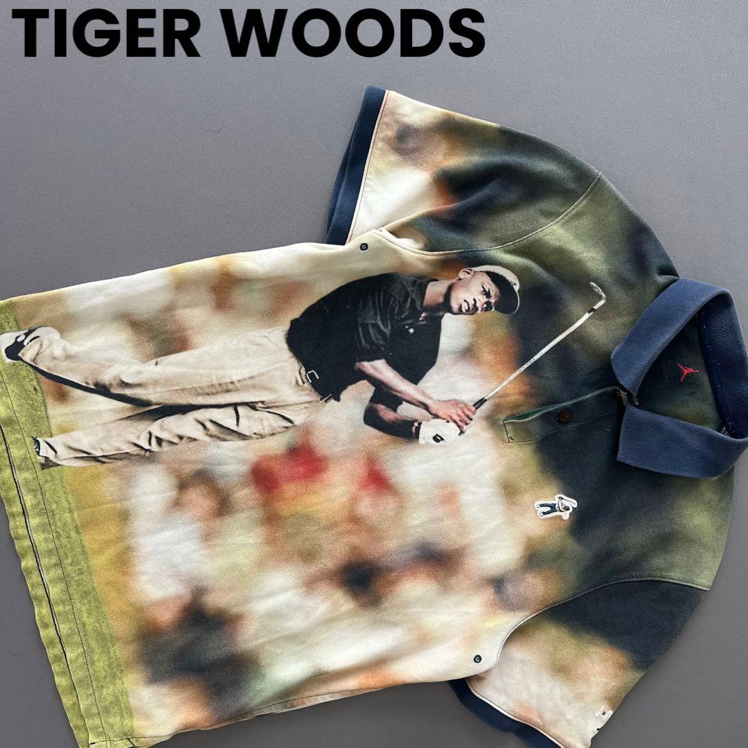 JORDAN ジョーダン　TIGER WOODS タイガーウッズ　ポロシャツ　M