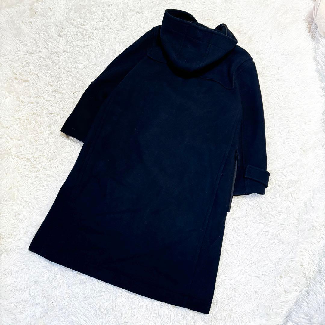 現行 美品 ミラオーウェン ロングダッフルコート ブラックWooloop