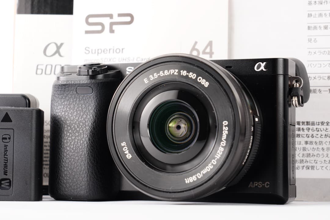 極美品 真・α6000 SONY ミラーレス ILCE-6000L パワーズーム