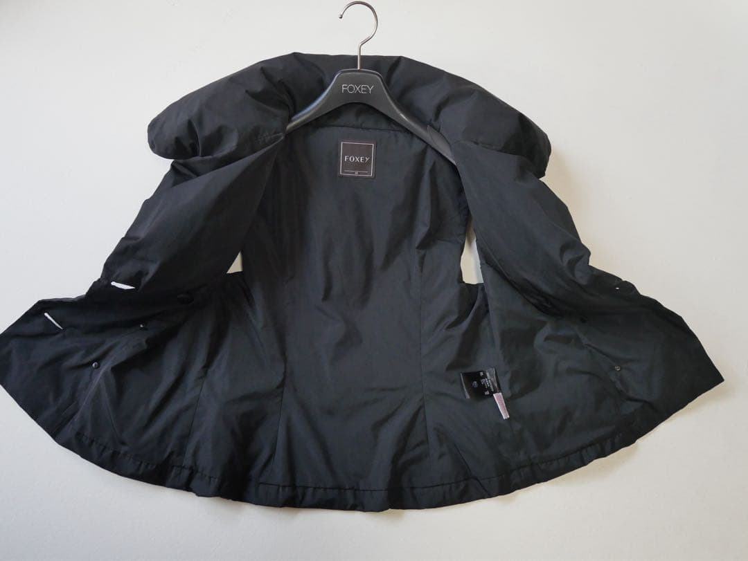 FOXEY フォクシー ダウンベスト サイズ40 黒