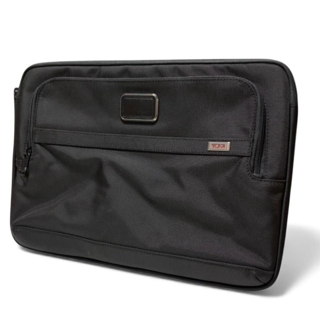 ほぼ未使用 TUMI ALPHA ラージ ラップトップ カバー 黒 PCケース