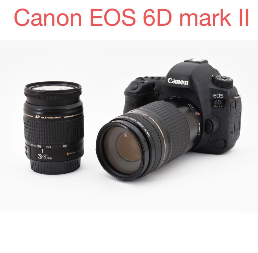 Wi-Fi/保証/一眼レフカメラ/Canon EOS 6D Mark II