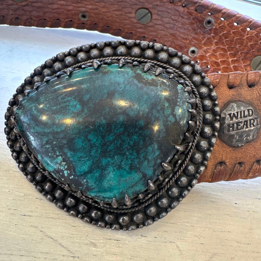 WILDHEART(ワイルドハート) ターコイズバックル　ベルト