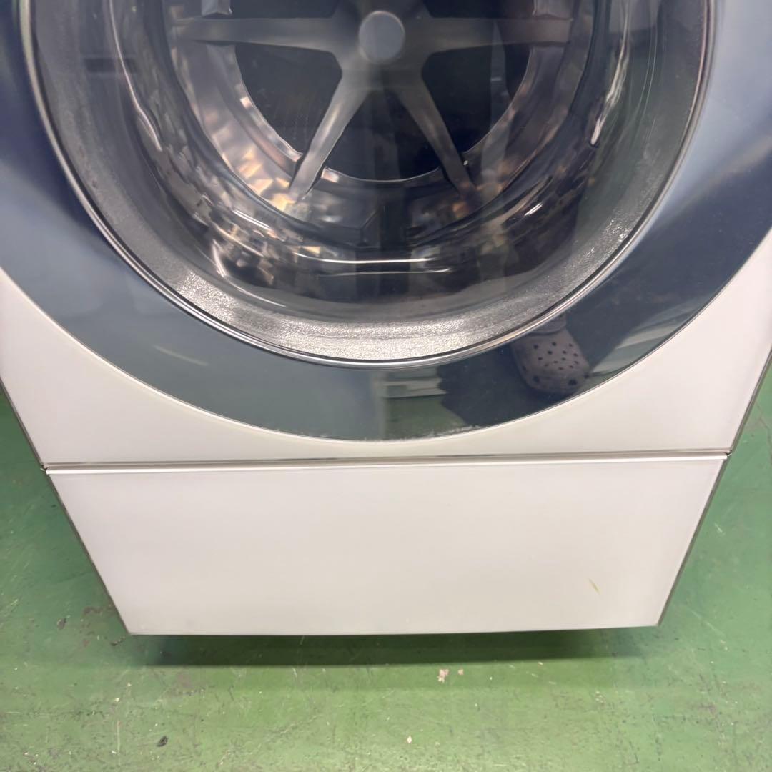 589 キューブル　超大人気　ドラム式洗濯機　右開き　ヒーター乾燥　洗剤自動投入