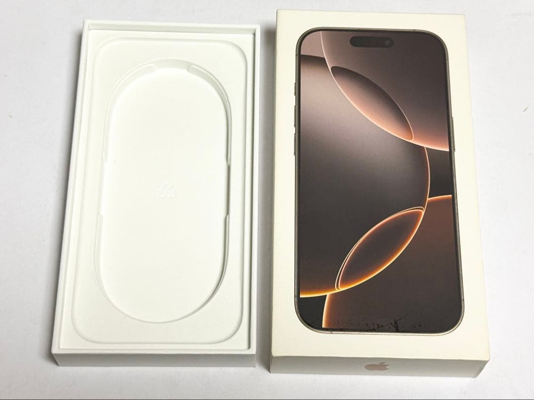 美品　バッテリー最大容量92%　iPhone 16 Pro 256GB デザート