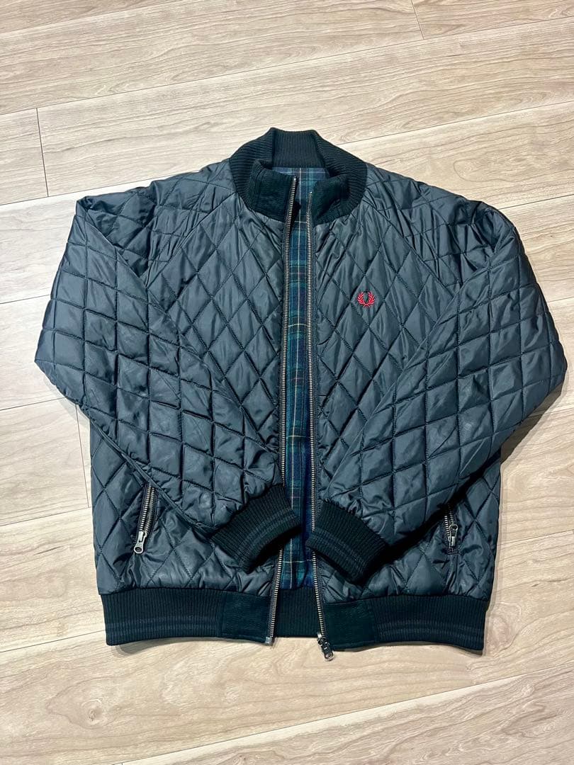 Fred Perry リバーシブルブルゾン キルティング