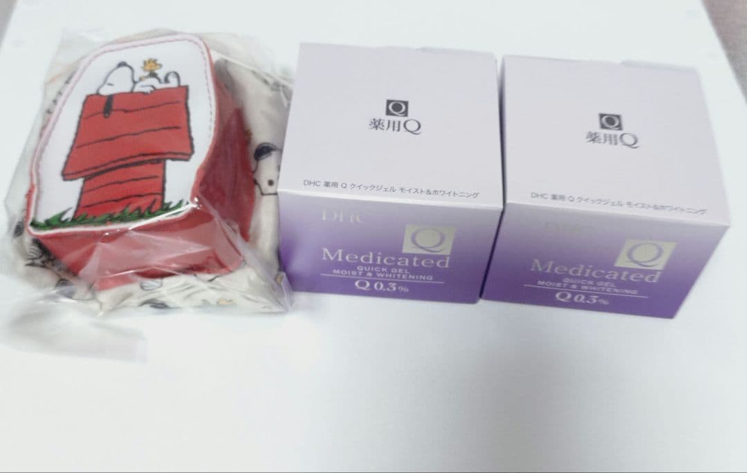 DHC薬用Qクイックジェル モイスト＆ホワイトニング２個セットノベルティ付
