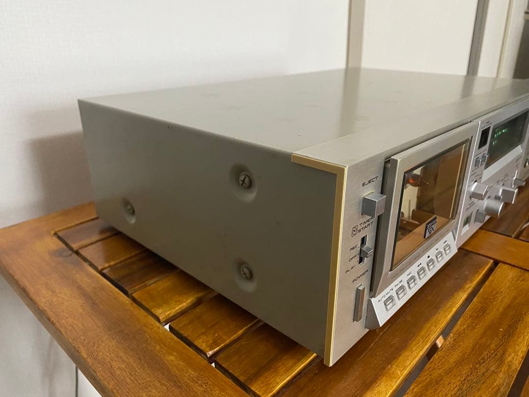 アカイ　カセットデッキ　 GX-F35