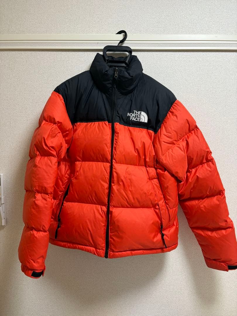 THE NORTH FACE ヌプシ ダウンジャケット オレンジ