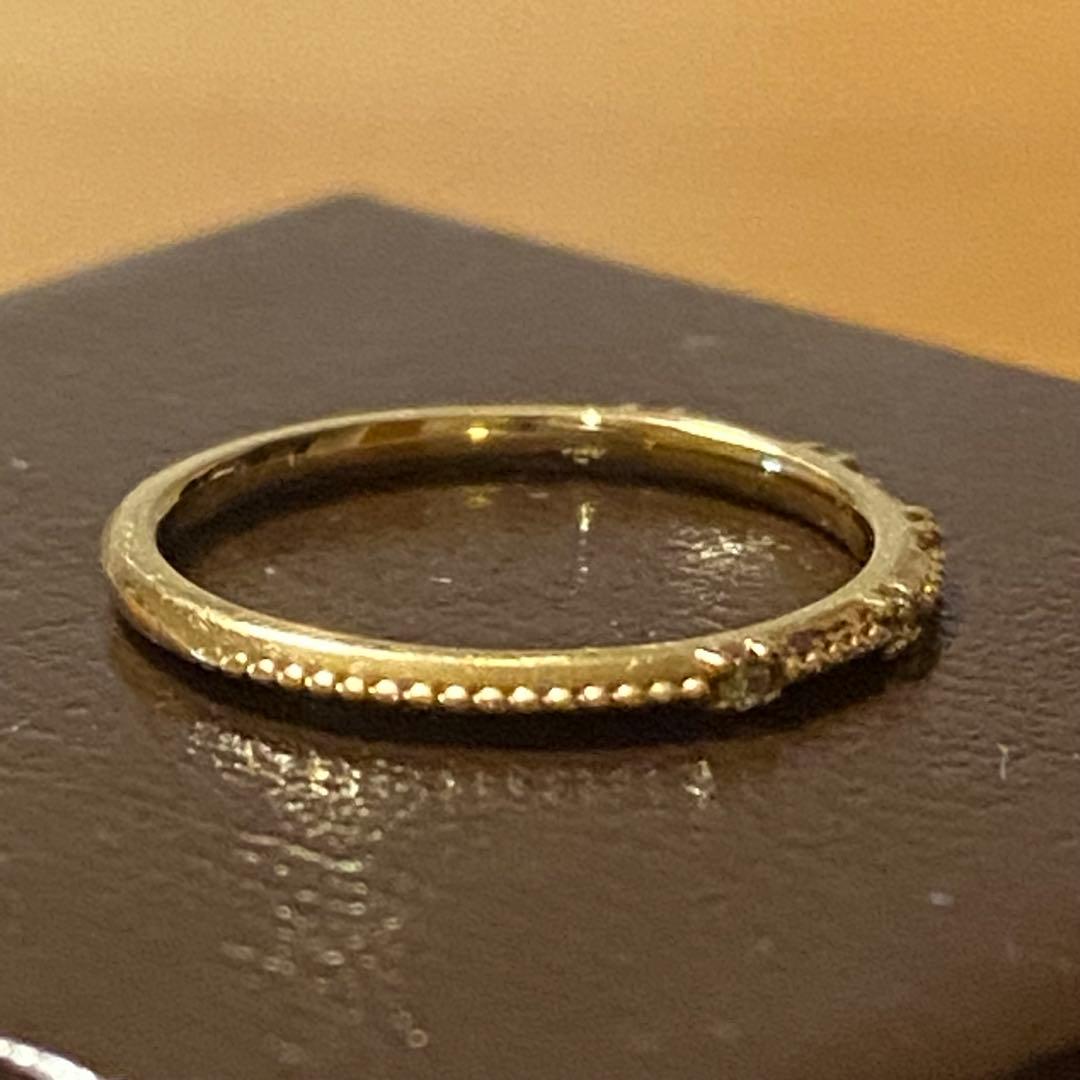 アガット⭐︎K18ダイヤモンドピンキーリング⭐︎現行品