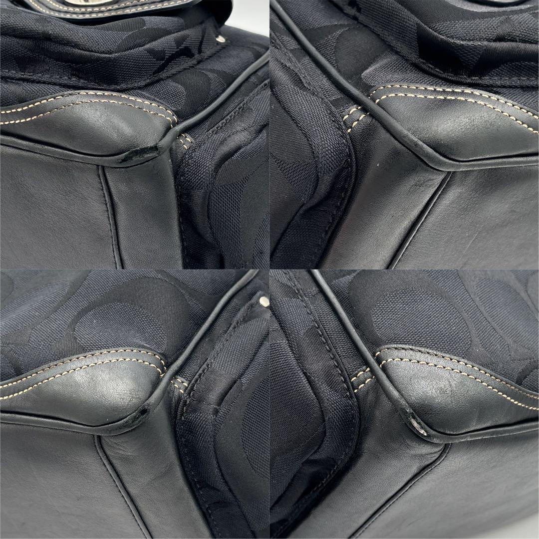 バッグ COACH VINTAGE Gallery Pocket Satchel Bag