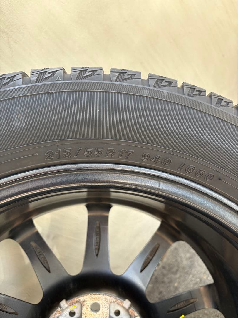 ヨコハマ　スタッドレスタイヤ ice GUARD 17インチタイヤセット